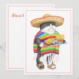 WENDELITO Cinco de Mayo 5,5x7,5 Flachkarte Feiertagskarte