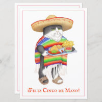 WENDELITO Cinco de Mayo 6.5x8.75 Flachkarte