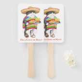 WENDELITO Cinco de Mayo Hand Fans Fächer (Vorne und Hinten)