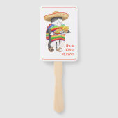 WENDELITO Cinco de Mayo Rectangle Hand Fan Fächer (Rückseite)