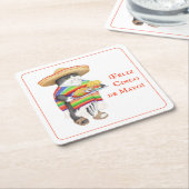 WENDELITO Cinco de Mayo Square Untersetzer (angewinkelt)