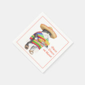 WENDELITO Cinco de Mayo Standard Cocktail Napkin Serviette (Ecke)