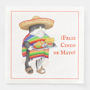WENDELITO Cinco de Mayo Standard Essensserviette Serviette