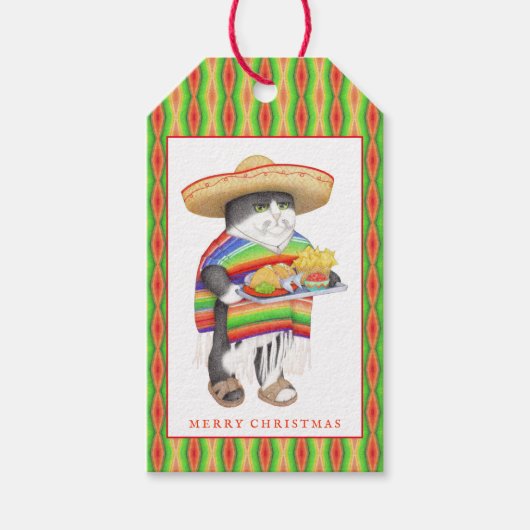 WENDELITO Frohe Weihnachtsgeschenke Tags Geschenkanhänger (Vorderseite)