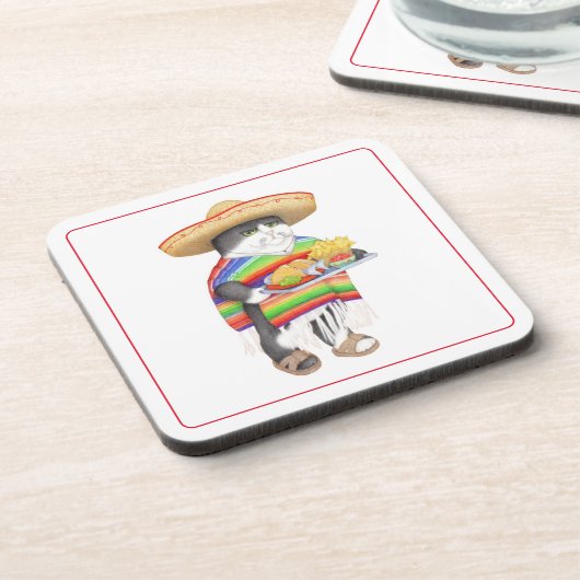 WENDELITO-Hartkunststoff-Untersetzer Getränkeuntersetzer (Linke Seite)