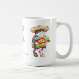 WENDELITO Hoher Klassischer Weißer Becher Kaffeetasse