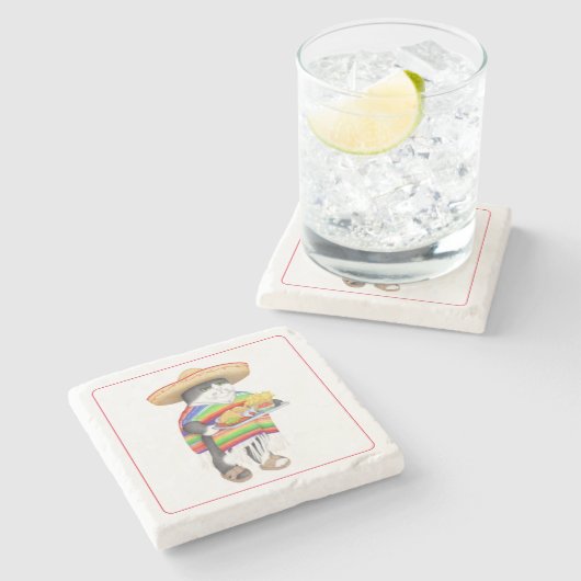 WENDELITO Marble Stone Untersetzer (Seitenansicht)