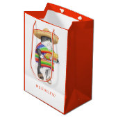 WENDELITO Medium Geschenktasche Mittlere Geschenktüte (Vorderseite Schrägansicht)