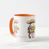 WENDELITO Orange Combo Tasse (Vorderseite Links)