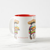 WENDELITO Red Two Tone Tasse (Vorderseite Links)