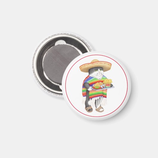 WENDELITO Round Magnet (Vorderseite/Rückseite)