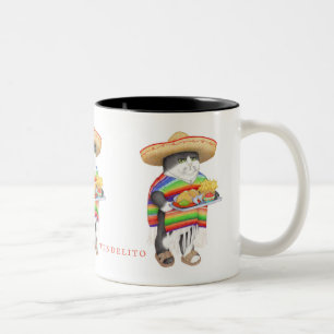 WENDELITO Schwarz Zweifarbig-Tasse Zweifarbige Tasse