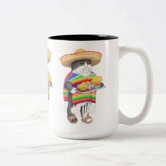 WENDELITO Tall Black Two-Tone-Tasse Zweifarbige Tasse (Rechts)