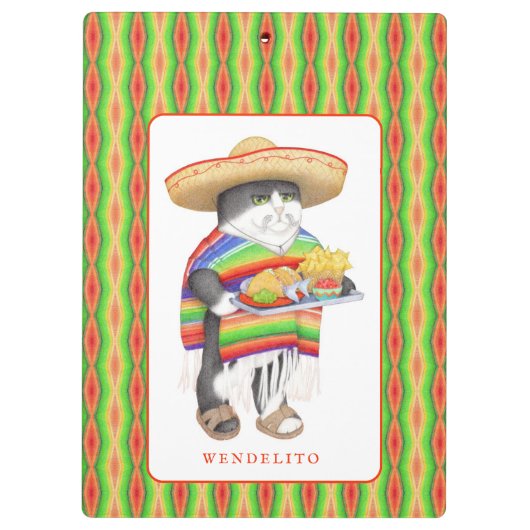 WENDELITO-Zwischenablage Klemmbrett (Rückseite)