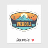 Wendell, Idaho Aufkleber (Blatt)