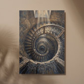Wendeltreppe Nautilus Barcelona Leinwanddruck
