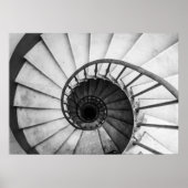 Wendeltreppe Poster (Vorne)