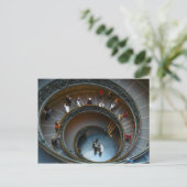 Wendeltreppe Postkarte (Stehend Vorderseite)