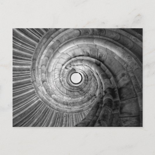 Wendeltreppe Postkarte (Vorderseite)