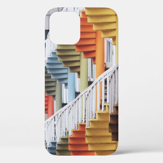 Wendeltreppen, mehrfarbig Case-Mate iPhone hülle (Rückseite)