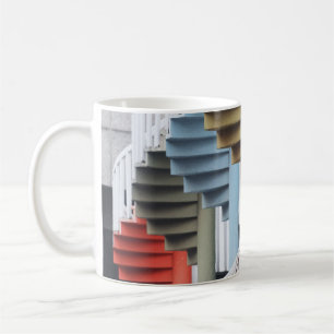 Wendeltreppen, mehrfarbig kaffeetasse