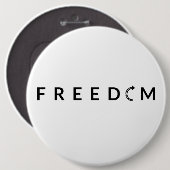 Wendepunkt der Freiheit Button (Vorne & Hinten)