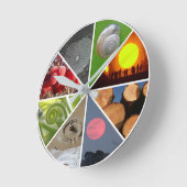 Wendetakt Runde Wanduhr (Winkel)