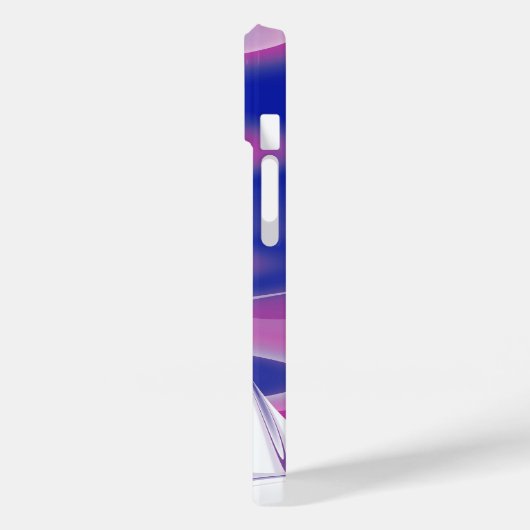 Wendewellen Case-Mate iPhone Hülle (Rückseite / Links)