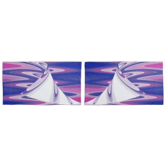 Wendewellen Kissenbezug (Vorderseite-Set)