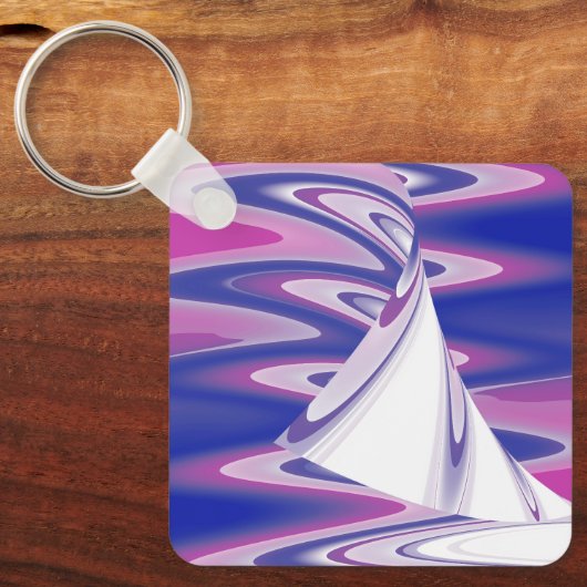 Wendewellen Schlüsselanhänger (Vorderseite)