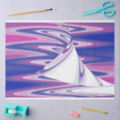 Wendewellen Seidenpapier (Basteln)