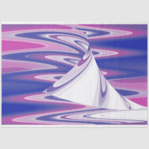 Wendewellen Seidenpapier