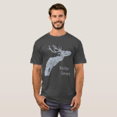 Wendigo Country Algonquian Folklore Men's Shirt (Vorne ganz)