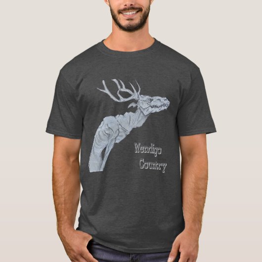 Wendigo Country Algonquian Folklore Men's Shirt (Vorderseite)