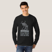 Wendigo Cryptid Monster Folklore Evil Spirit Crypt T-Shirt (Vorne ganz)