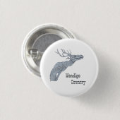 Wendigo-Land Algonkin-Volksglaube Button (Vorne & Hinten)