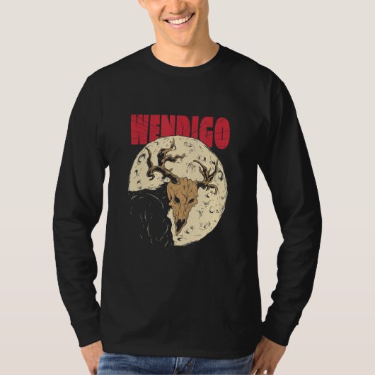 Wendigo Monster T-Shirt (Vorderseite)