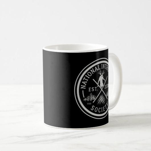 Wendigo National Introvert Society Cryptid Adventu Kaffeetasse (VorderseiteRechts)