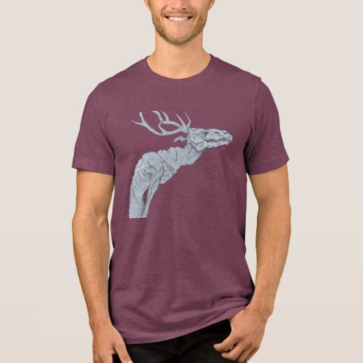 Wendigo-Shirt Tri-Blend Shirt (Vorderseite)
