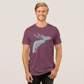Wendigo-Shirt Tri-Blend Shirt (Vorderseite voll)