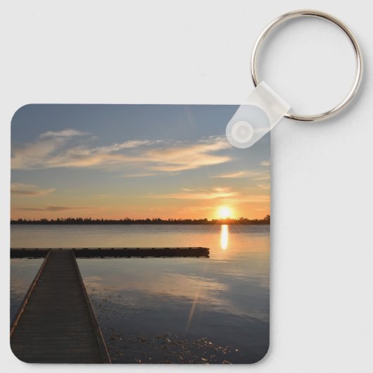 Wendouree Twilight - Schlüsselring Schlüsselanhänger (Rückseite)