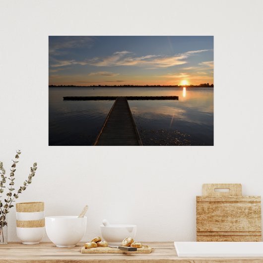 Wendouree Twilight Tranquility Poster (Küche)