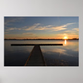 Wendouree Twilight Tranquility Poster (Vorne)