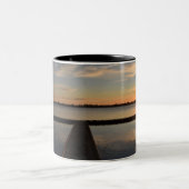 Wendouree Twilight Tranquility Zweifarbige Tasse (Mittel)