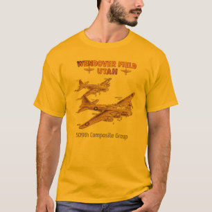 Wendover Field Utah Luftwaffe Zweiter Weltkrieg Vi T-Shirt