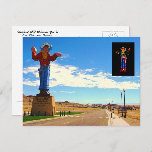 Wendover wird - Tag u. Nacht Postkarte (Vorne/Hinten)