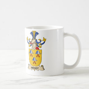 Wendt Familienwappen Kaffeetasse