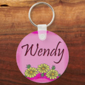 Wendy Daisy Schlüsselanhänger (Vorderseite)