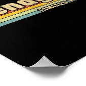 Wendy Gift Name D Birthday Funny Christ  Poster (Ecke)