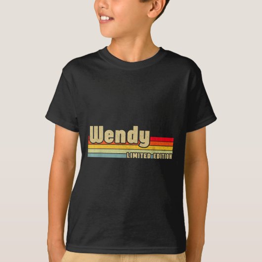 Wendy Gift Name D Birthday Funny Christ T-Shirt (Vorderseite)